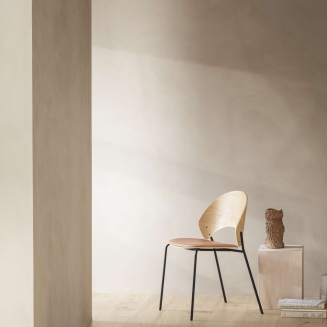 Eva Solo Dosina oiled oak & cognac leather chair - 6