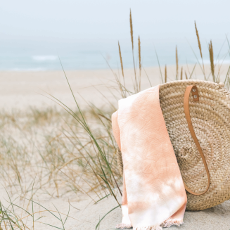  Watercolor Baltic beach towel 85x175 cm - 6
