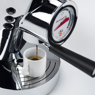  Casa Bugatti Diva coffee machine chrome | BUY CHEAPER WITH A DISCOUNT CODE - 5