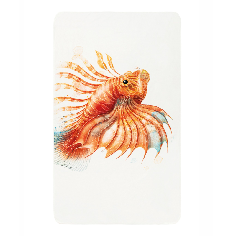 Ręcznik plażowy Graccioza Lionfish 100x180 cm