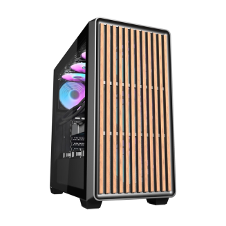 Obudowa komputerowa DARKFLASH DS900WD + 4 wentylatory (czarna) - 2