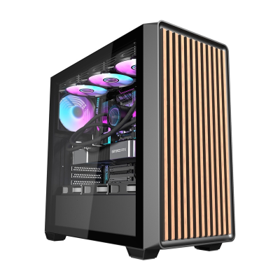  DARKFLASH DS900WD computer case + 4 fans (black)