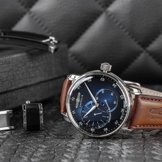 Zegarek Męski ZEPPELIN New Captain's Line Automatic 8662-3 + BOX - 6