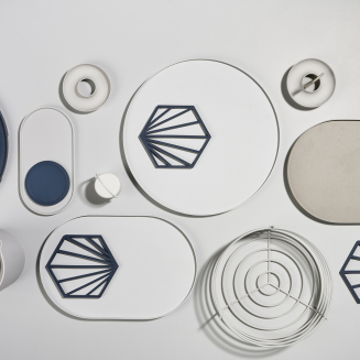  Zone Denmark Singles Gray tray 35 cm - 2