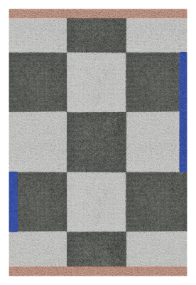 Dywanik Mette Ditmer SQUARE All-Round Dark Olive 55×80 cm