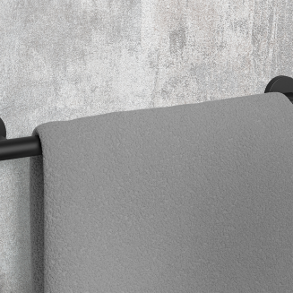 Reling na ręczniki Zack Scala czarny 51 cm - 3