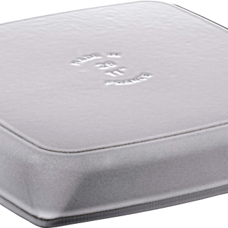  Staub square cast iron grill pan with two handles - 23 cm, graphite - 3