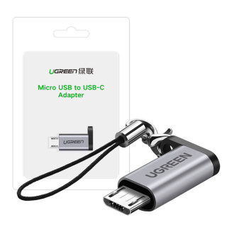 Adapter UGREEN US282 USB-C-micro USB (szary) - 5