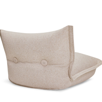 Fotel Fatboy The BonBaron Slim Boucle Beige 120x120x75 cm - 5