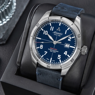 Zegarek Męski Atlantic Seaflight 70351.41.55 + BOX - 5