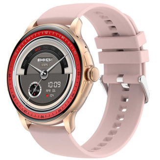 Smartwatch Damski Rubicon RNCF35 ROSE GOLD Bransoleta + Pasek Pink - 4