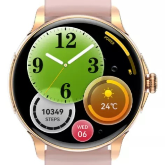 Smartwatch Damski Rubicon RNCF35 ROSE GOLD Bransoleta + Pasek Pink - 5