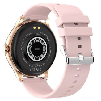 Smartwatch Damski Rubicon RNCF35 ROSE GOLD Bransoleta + Pasek Pink - 6