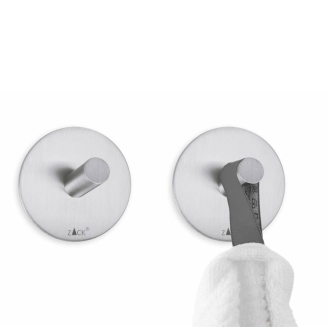  Set of 2 Zack Peco matt round towel racks - 2