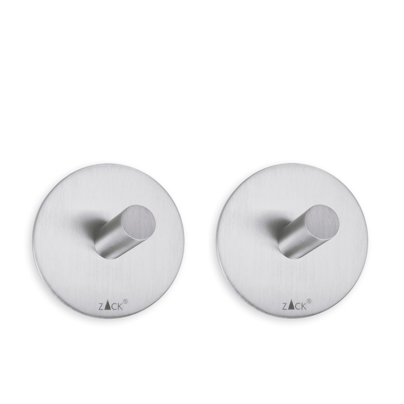  Set of 2 Zack Peco matt round towel racks