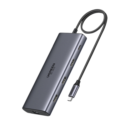 Hub USB-C UGREEN CM639 10-portowy PD 100W