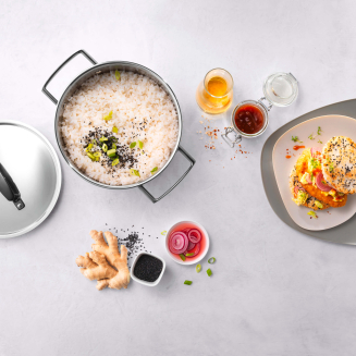  Set of 5 Zwilling Bellasera pots - Black - 7