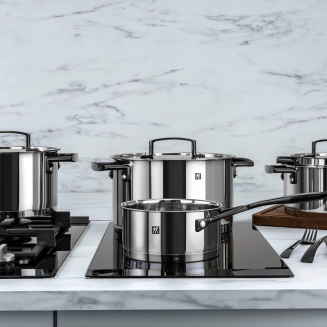 Zestaw garnków Zwilling Bellasera z czarnymi uchwytami 5 częściowy - 3