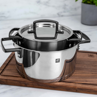 Zestaw garnków Zwilling Bellasera z czarnymi uchwytami 5 częściowy - 4