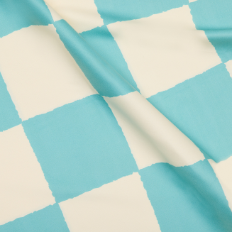 Ręcznik plażowy z poduszką Fatboy Beach Baggy XL Chess Azur - 4