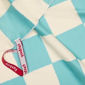 Ręcznik plażowy z poduszką Fatboy Beach Baggy XL Chess Azur - 5