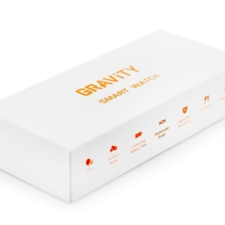 Smartwatch Gravity Różowe Złoto Biały GT25-4 - 5