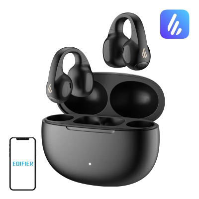  Edifier Comfo C Wireless Open-Ear Headphones (Black)