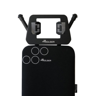 Deska do prasowania Rolser K-UNO Black Tube Natural-Plomo - 6