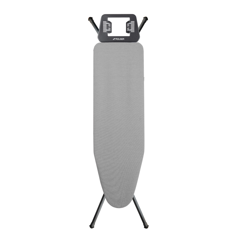 Deska do prasowania Rolser K-UNO Black Tube Natural-Plomo