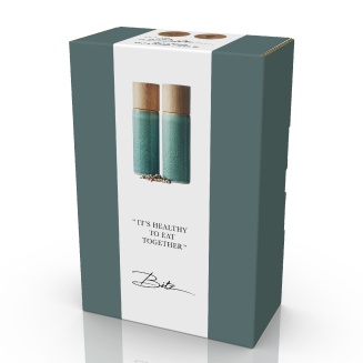 Zestaw młynków do soli i pieprzu Bitz Green - 7