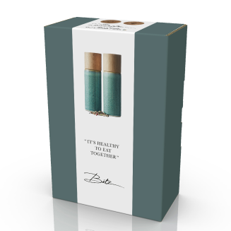 Zestaw młynków do soli i pieprzu Bitz Green - 7