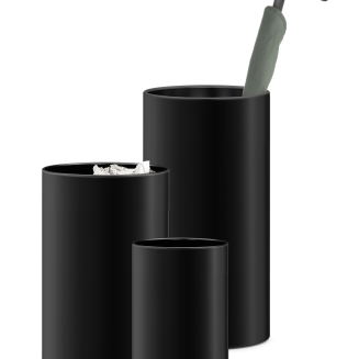 Kosz Zack Civos czarny 37 cm - 2