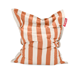 Pufa Fatboy Original Outdoor Stripe Orange Creme + Fotel bujany do puf Rock 'n Roll | PROMOCJA 15% - 2