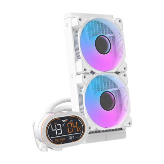 Chłodzenie wodne do procesora Darkflash DH240D (biały) - 4