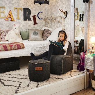 Pufa SACKit Cobana Pouf Junior black - 3