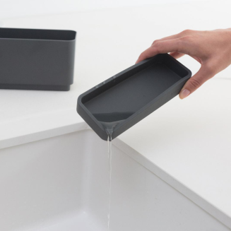 Organizer na zlew Brabantia SinkSide Dark Grey - 5