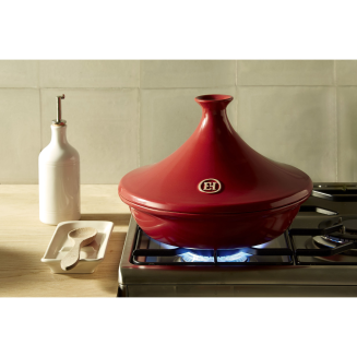Naczynie tagine Emile Henry 3l czerwone - 4