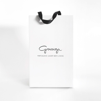  Gift set of 5 Graccioza Bee Waffle Fog towels 30x30 cm - 2