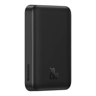 Powerbank magnetyczny Baseus Magnetic Mini 10000mAh, USB-C 20W MagSafe (czarny) - 5