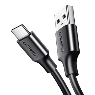 Kabel UGREEN US287 USB-A-USB-C 3m (czarny) - 3