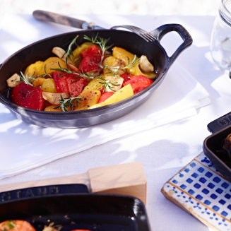 Owalne mini naczynie do pieczenia i zapiekania Staub - 250 ml, Grafitowy - 2