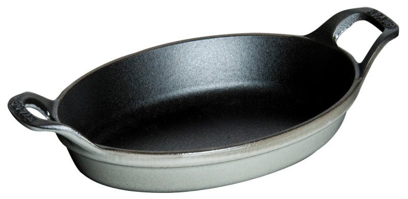 Owalne mini naczynie do pieczenia i zapiekania Staub - 250 ml, Grafitowy | BESTSELLER
