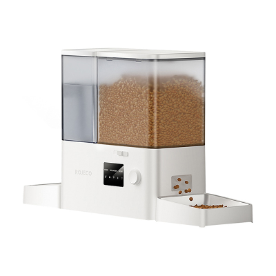 Fontanna/dozownik karmy 2 w 1 Rojeco WiFi Version (biały)