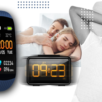 Smartwatch GIEWONT Czarno Granatowy 2 Paski GW200-6 - 7