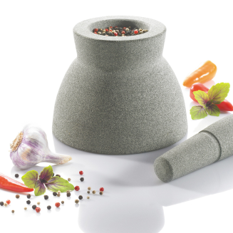 Granitowy moździerz Gefu CRUNCHY 17 cm - 2