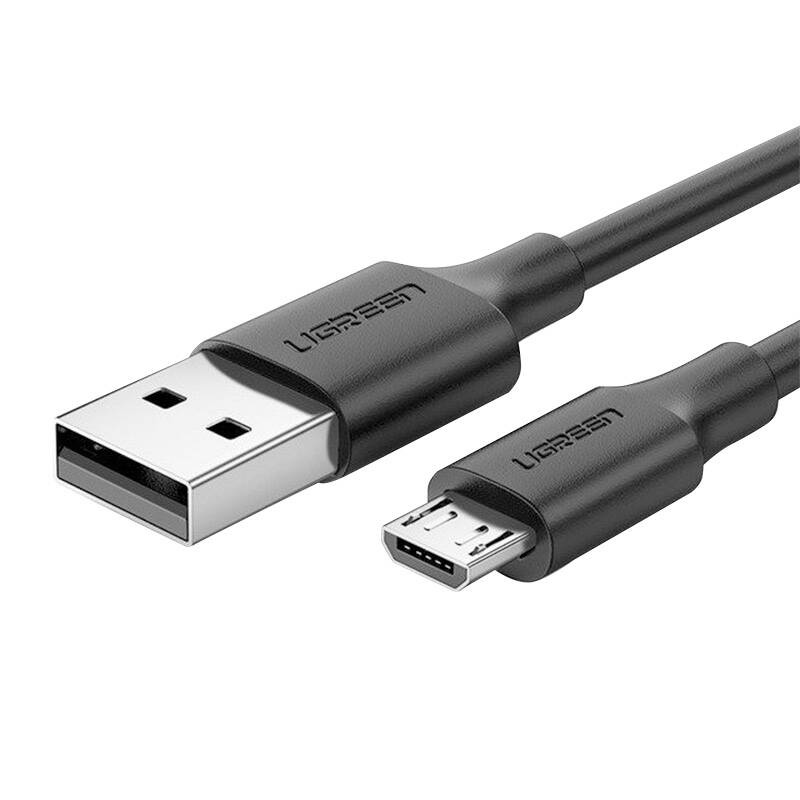 Kabel USB do Micro USB UGREEN  US289 QC 3.0 2.4A 0.5m (czarny)