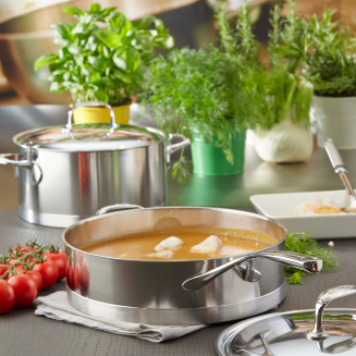  Low saucepan with 2 handles Demeyere Atlantis 7 - 2.8 ltr - 4