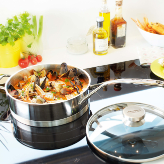  Low saucepan with 2 handles Demeyere Atlantis 7 - 2.8 ltr - 8