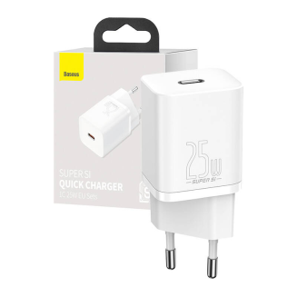 Ładowarka sieciowa Baseus Super Si Quick Charger 1C 25W (biała) - 9