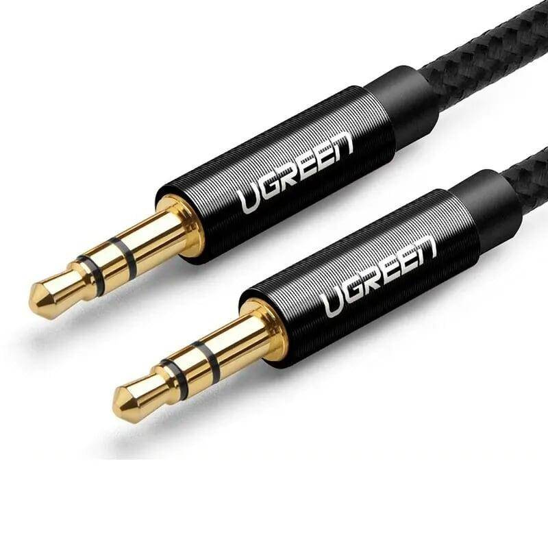 Kabel UGREEN AV112 jack 3.5mm-3.5mm 1m (czarny)